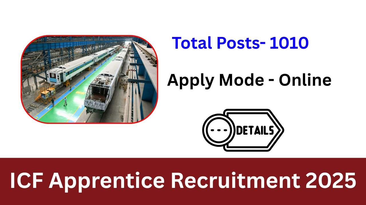 ICF Apprentice Recruitment 2025