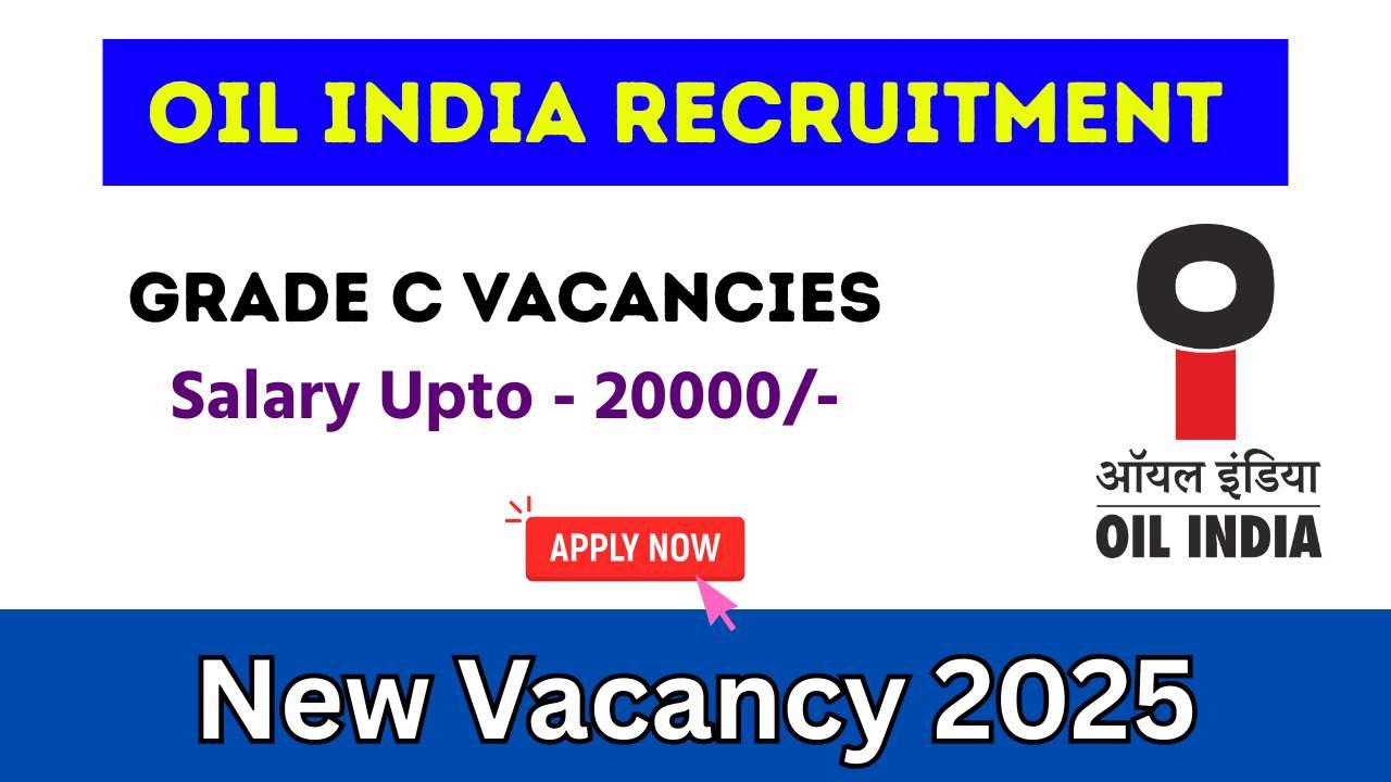OIL India Recruitment 2025